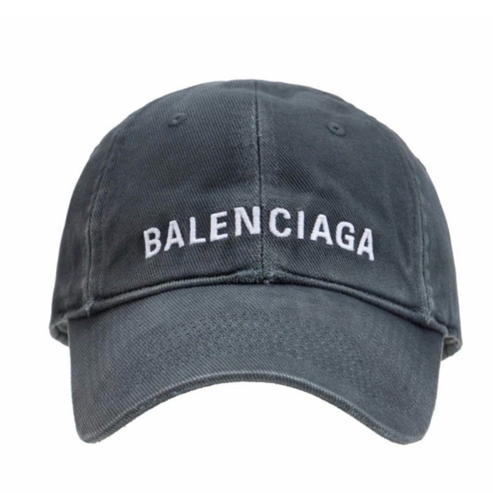 BALENCIAGA Denim Baseball Unisex Cap size L(59cm) 💯Authentic USED Like New!!!